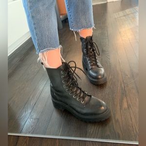 Steve Madden Black Boots